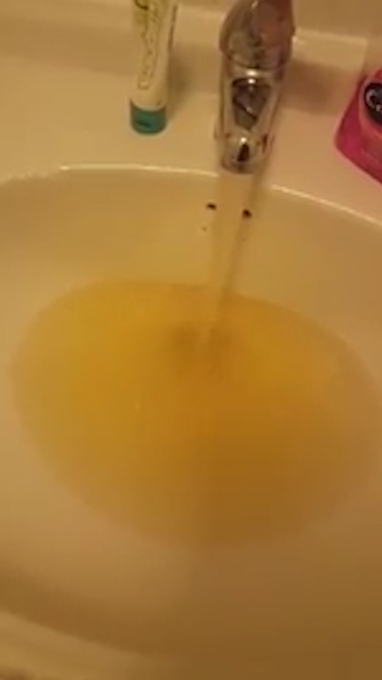  Water was discoloured in Coventry after supply was restored in the wake of a burst pipe