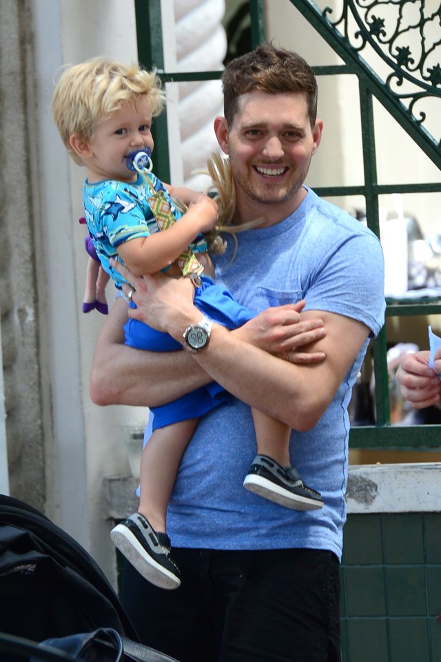 Michael Buble's eldest son Noah has been diagnosed with cancer at the age of three.