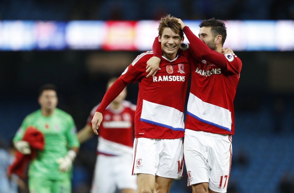 De Roon stunned the Etihad with his dramatic goal