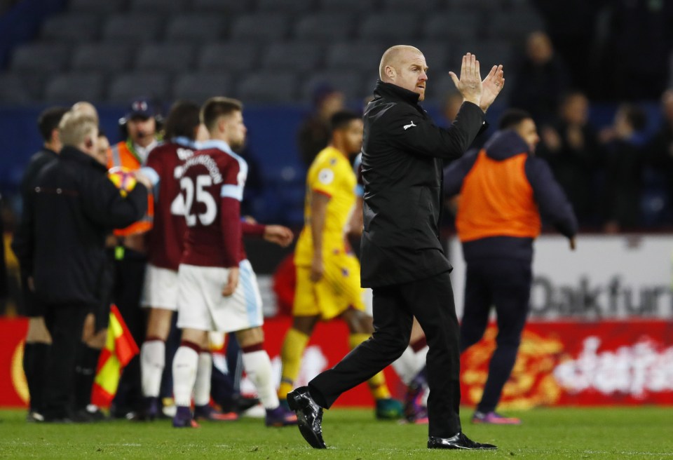 Sean Dyche has turned Burnley's Turf Moor into something of a fortress