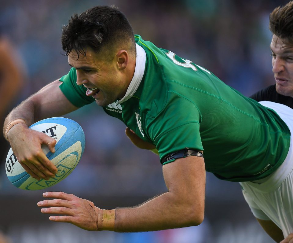  Conor Murray goes over for Ireland's third try