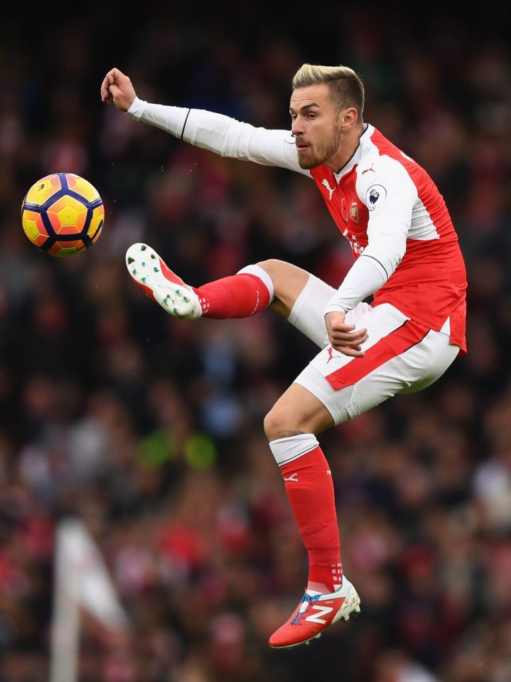 Aaron Ramsey has developed into a brilliant all-round midfielder despite injury problems