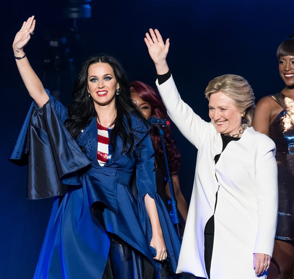  Katy Perry Holds Get Out The Vote Concert In Support Of Hillary Clinton In Philadelphia, Pennsylvania