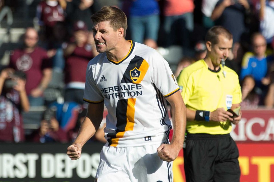 Gerrard made 34 appearances during his 18 months in America