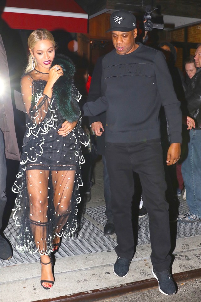  Both Beyonce and husband Jay Z supported Solange at her performance