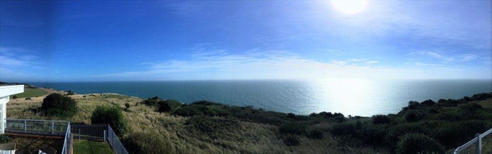  The stunning views the cafe offers over the Channel are one of the reasons for the hefty price tag