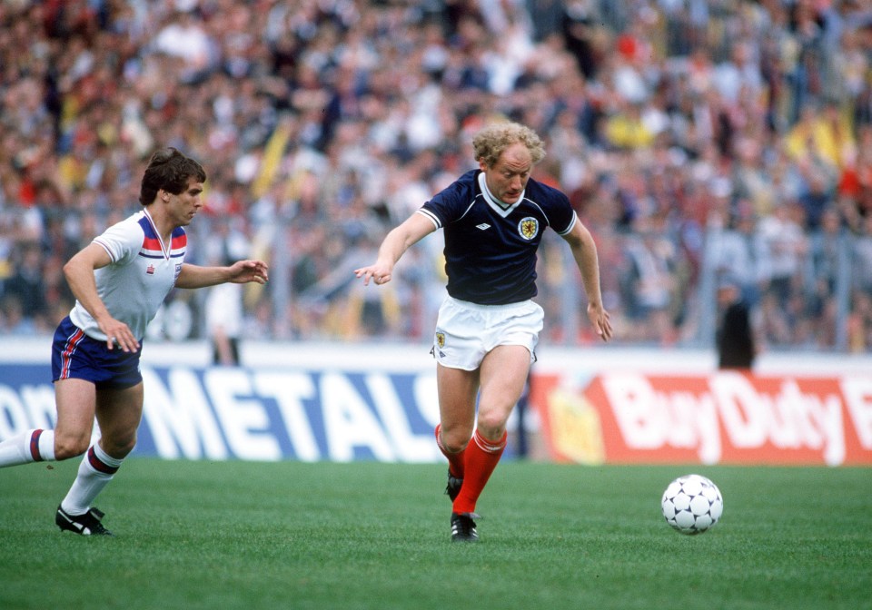 Alan Brazil has experience playing for Scotland against England