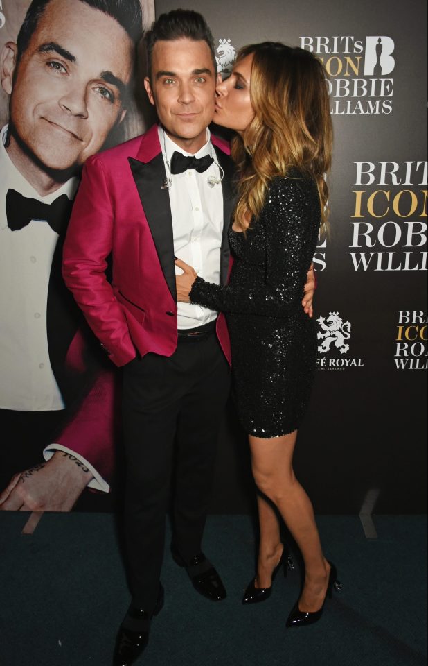 BRITs Icon Award Presented To Robbie Williams - Backstage