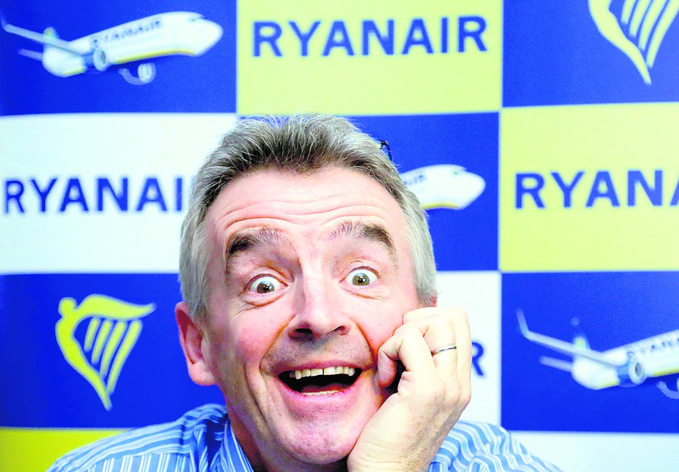 Ryanair Chief Executive Officer Michael O'Leary