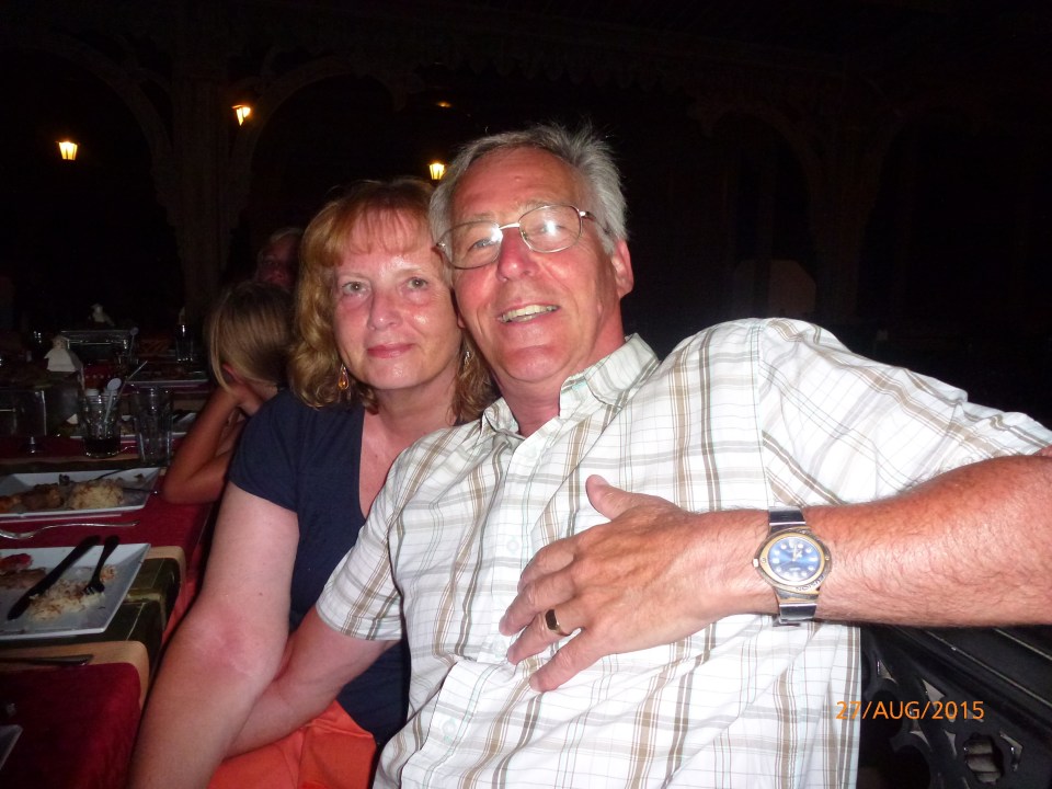  Brian and Pamela Pilling booked the holiday to Egypt for 13 members of their family