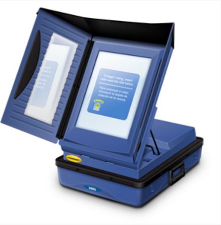  The Sequoia AVC Edge voting machine was widely used in 2008 and is still used in 13 US states