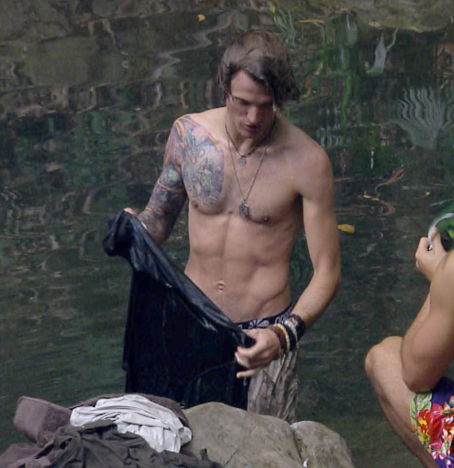 Dougie Poynter strips off in the 2011 series