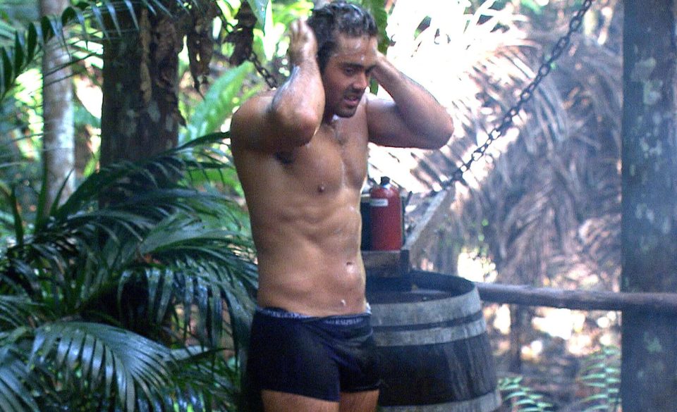 He didnt last long, but Spencer Matthews managed to squeeze in his five minutes of shower fame