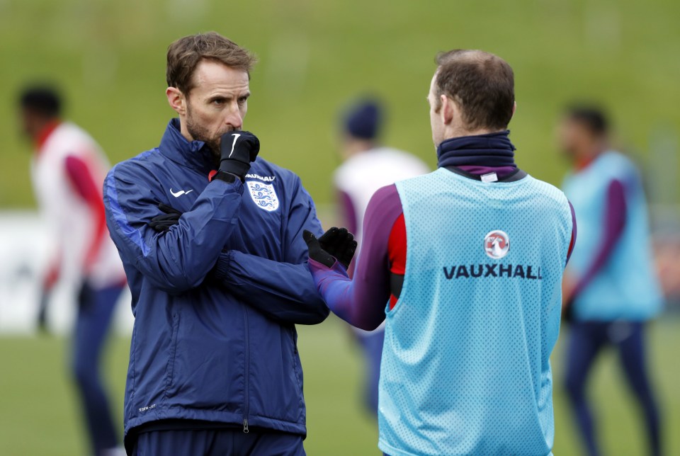 Gareth Southgate is likely to name Rooney as his England captain for the clash with Scotland on Friday