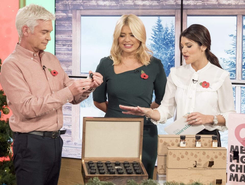  They were joined by Natalie Anderson for a feature on Amazing Advent Calendars