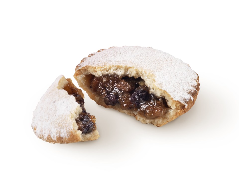 Feel merry with these sweet mince pies from 45p to £2.50 for 12