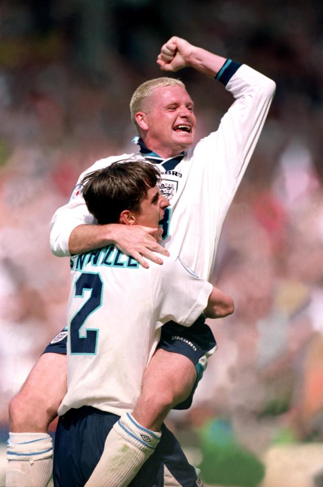 Gazza's goal broke Scottish hearts