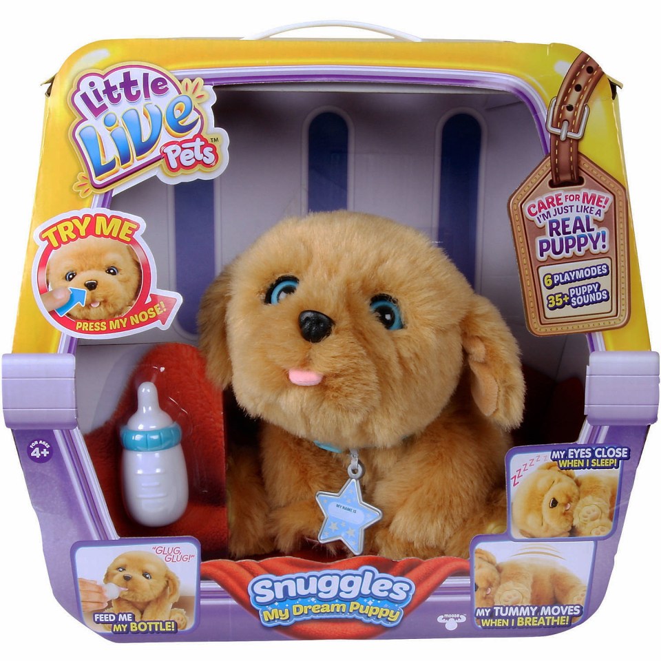 Snuggle My Dream Puppy Character Options are an adroable gift, retailing at £49.99