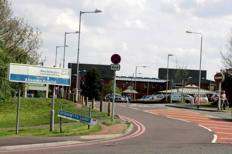  Jay wqas left screaming in terror after the bungled treatment at Alexandra Hospital in Redditch