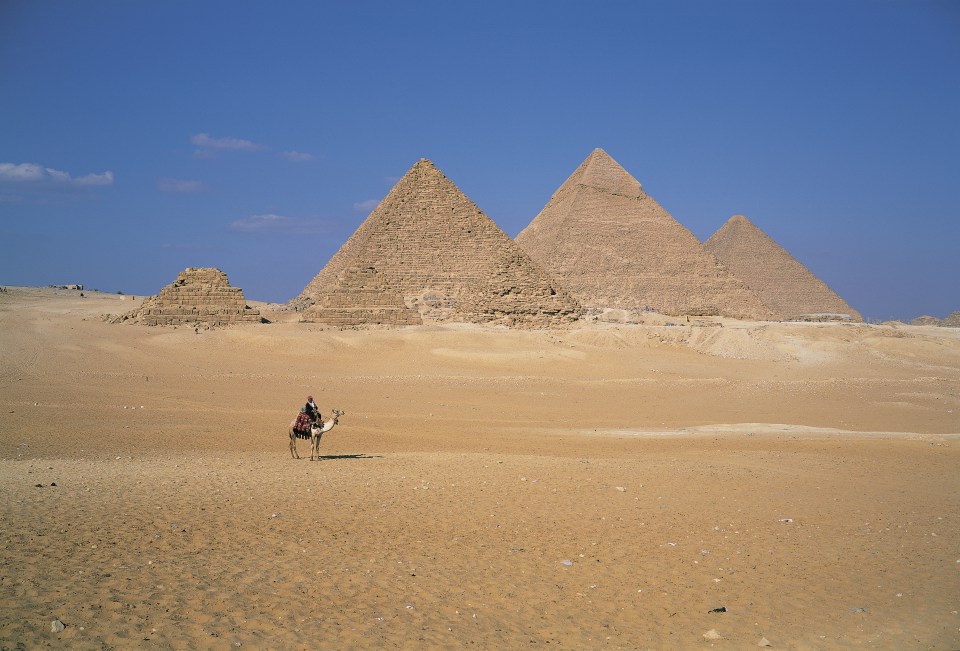  Other parts of Egypt are still firmly on the map for visitors, including the Pyramids in Cairo