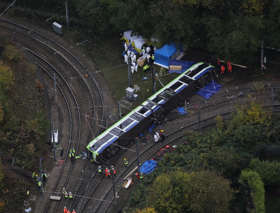  Tram was travelling well over speed limit at sharp bend