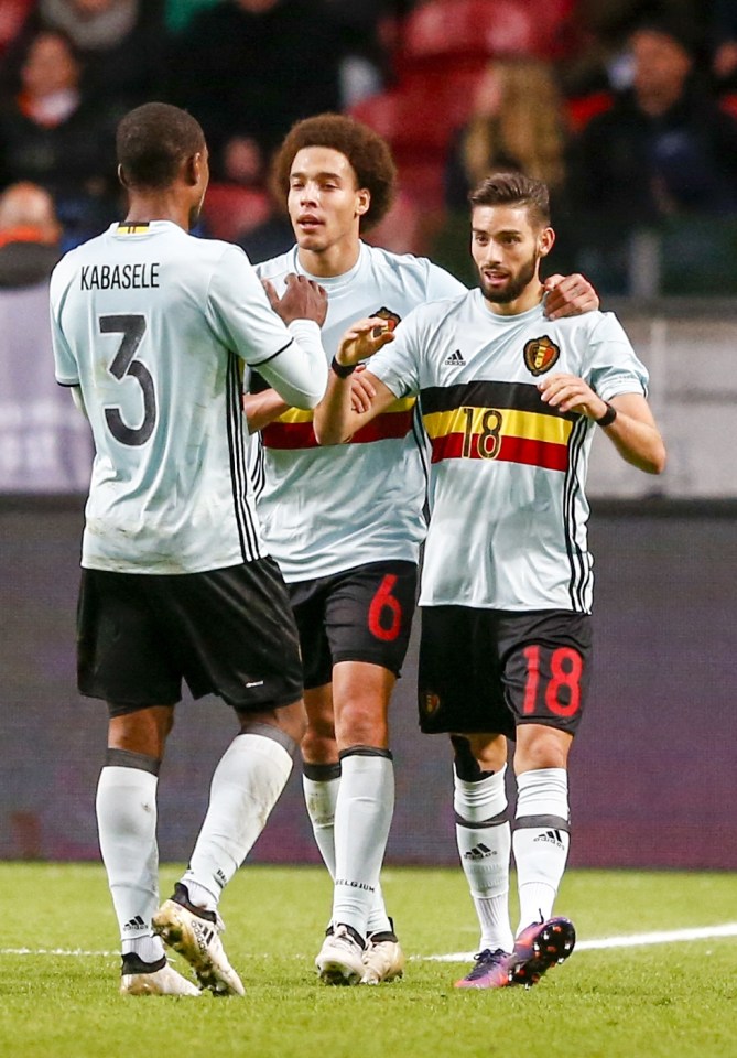 Yannick Carrasco has also broken onto the international scene with Belgium