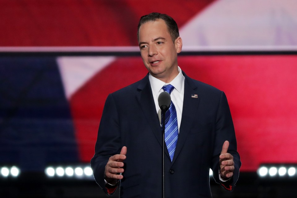  Reince Priebus, chairman of the Republican National Committee, has been appointed Chief of Staff