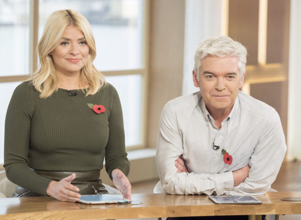  Holly Willoughby presents This Morning alongside Phillip Schofield