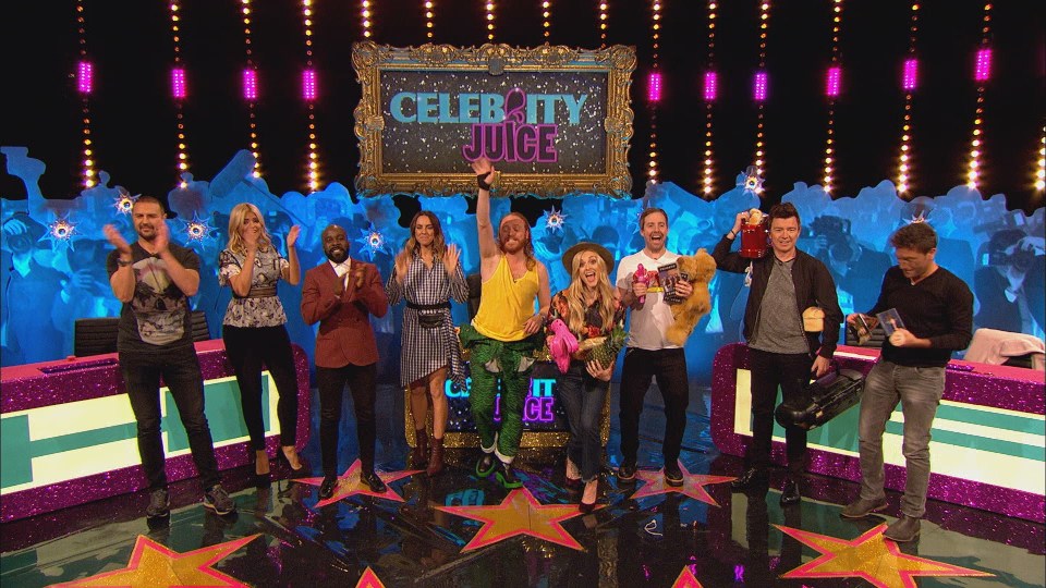  Guests on the last show in the series also include Mel C, Melvin Odoom and Paddy McGuinness