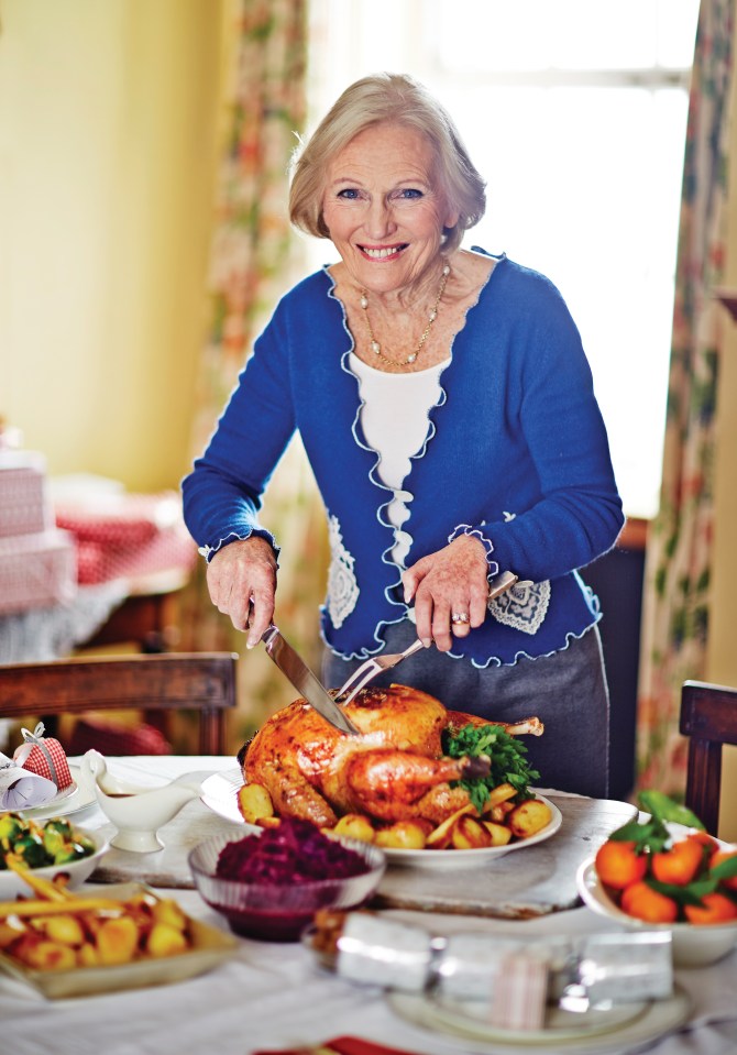 Mary Berry has shared her recipe for sage and onion stuffing that she has been making for years