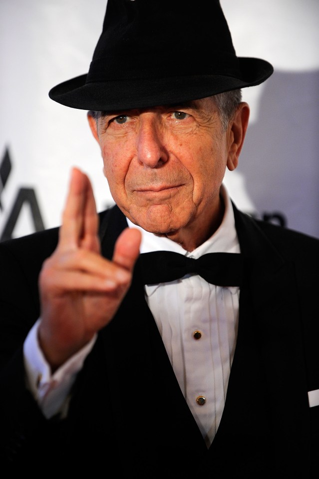  Tributes poured in following the news Leonard Cohen has died