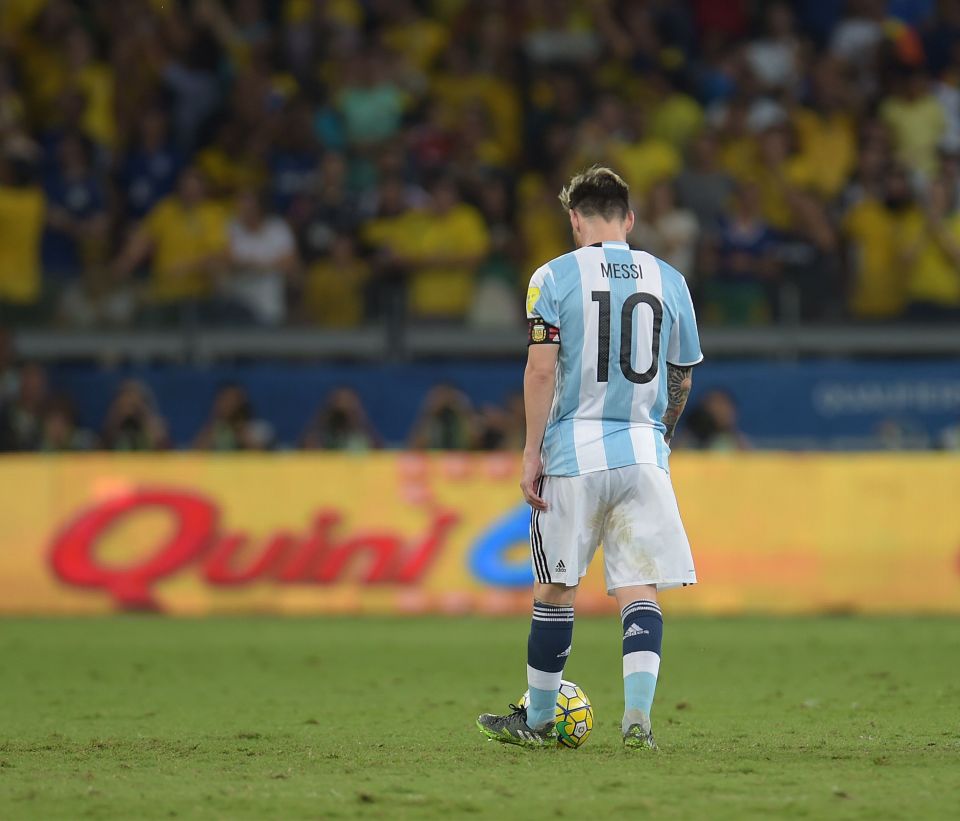 Messi's Argentina were humbled in Belo Horizonte