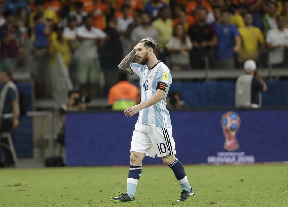  Lionel Messi may not be at 2018 World Cup as he and Argentina struggle