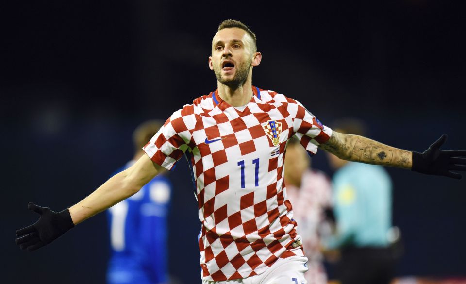  Marcelo Brozovic scored twice against Iceland