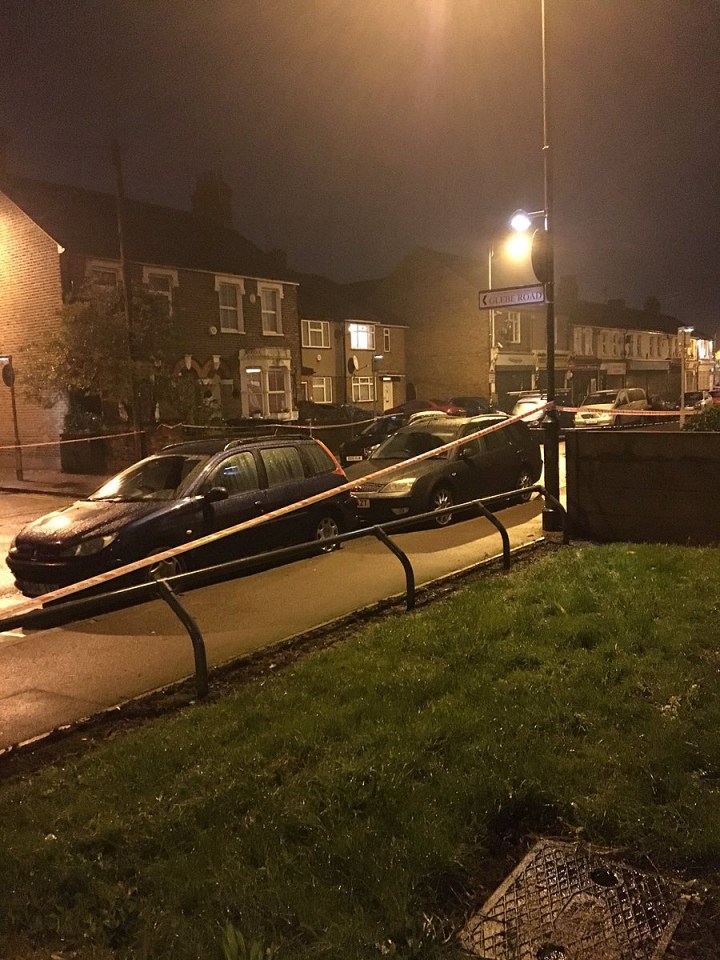  A police cordon remains in place around the area of Church Elm Lane as detectives from the Met investigate