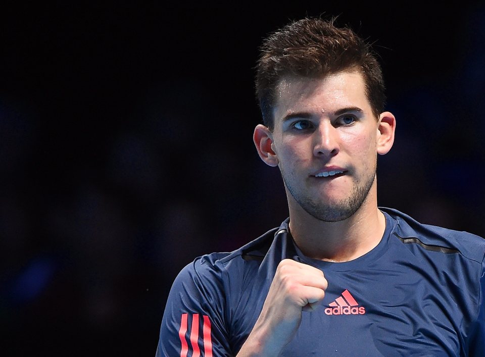 Dominic Thiem got under Djokovic's skin in the first set