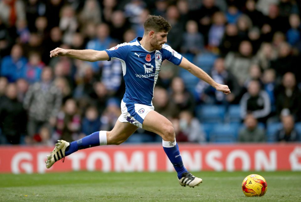 Ched Evans has a shot against his old club 