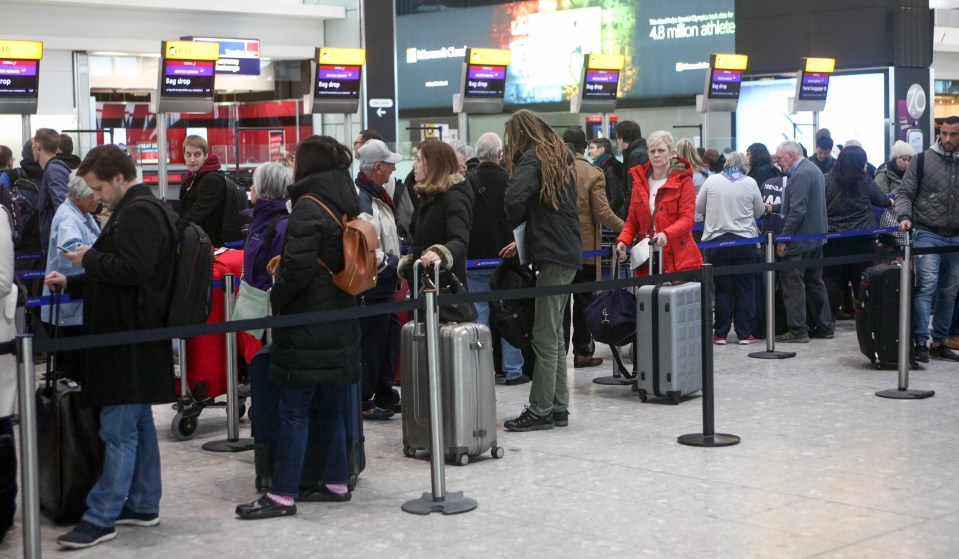 These are the scenes in Terminal 5 after a computer glitch hit the British Airways booking system