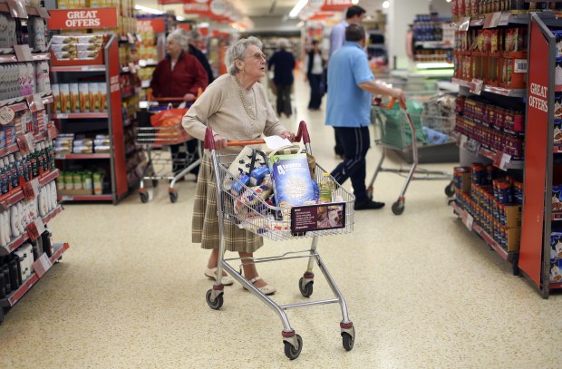 A study has suggested supermarkets create slow lanes for the elderly who value the chance to talk when they are out shopping