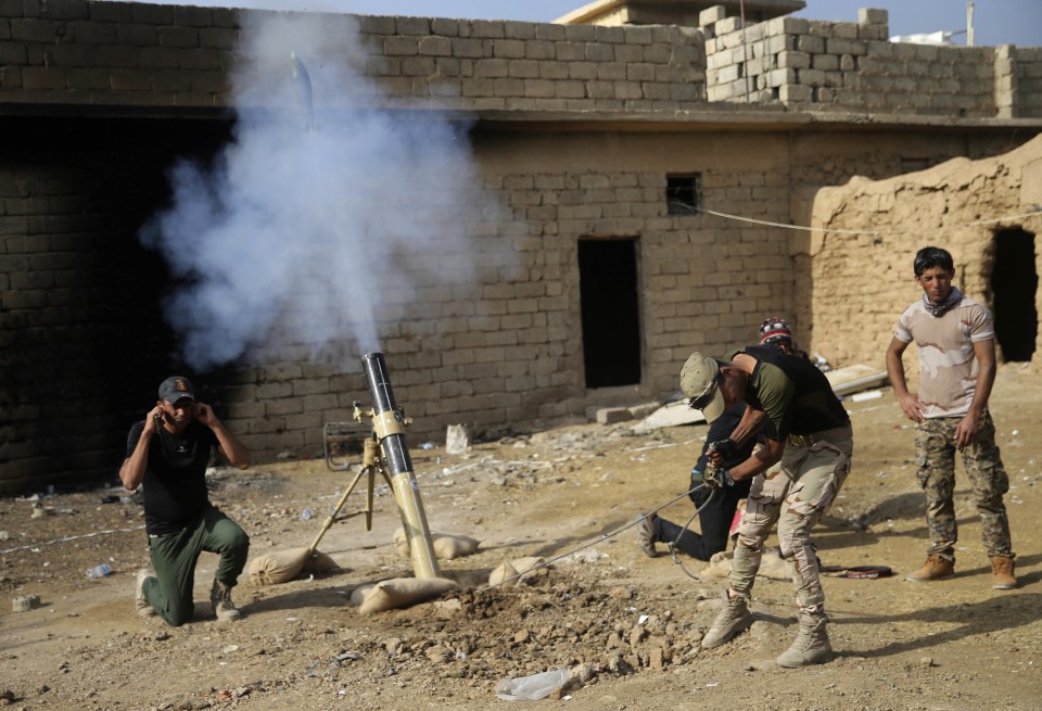 The city of Mosul is only connected to the outside world by one solitary road as the liberating forces tighten the noose around ISIS forces