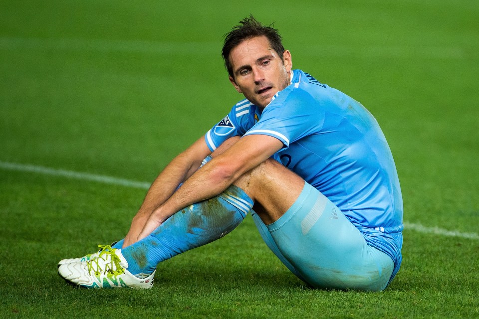 Frank Lampard has recently left New York City