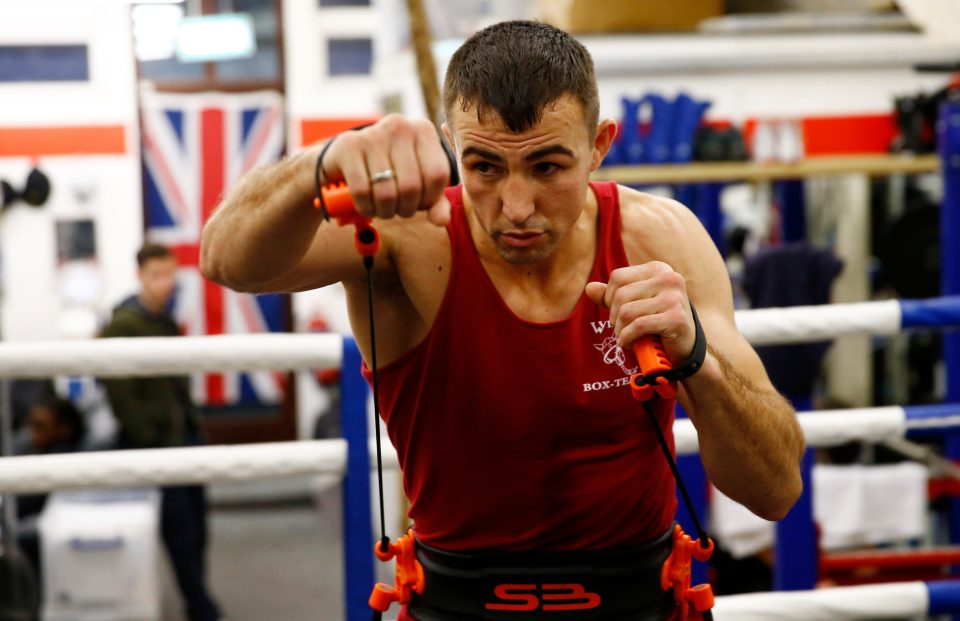  Eduard Gutknecht stands in the way of a probable shot at the super middleweight crown for George Groves