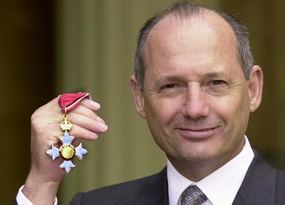  Ron Dennis was awarded the CBE in 2000 in recognition for the world he had done with McLaren