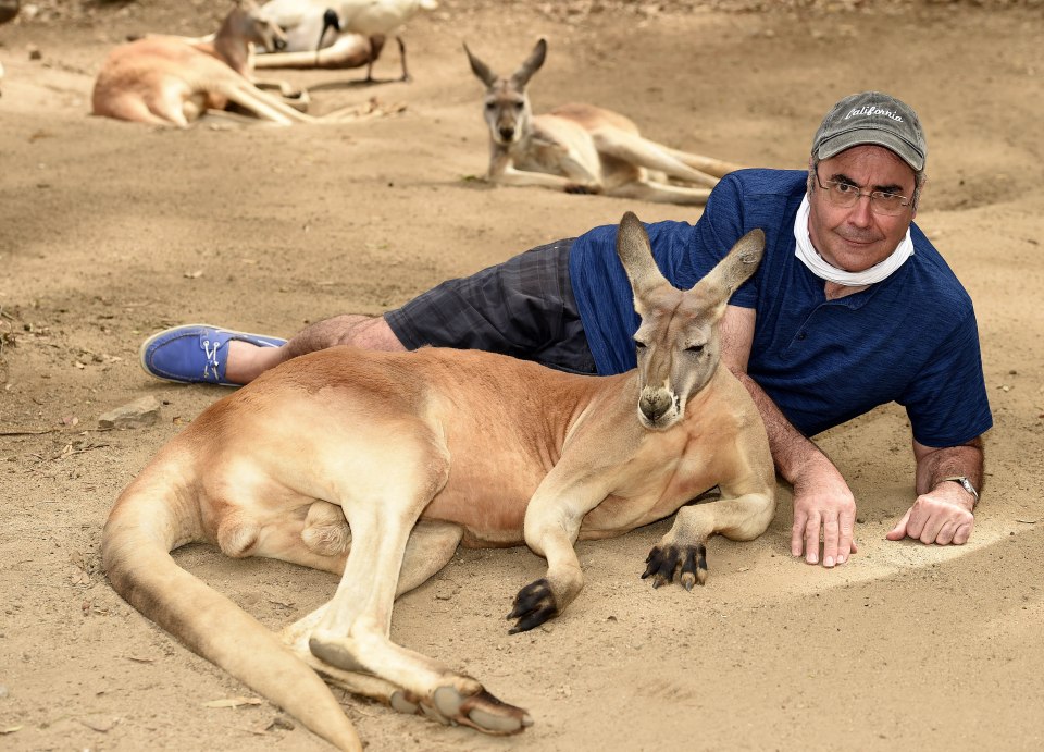 Danny Baker at Currumbin Wildlife sanctuary.