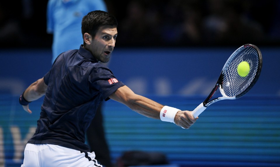 Djokovic's defending at the net was fantastic when Raonic tried to attack the rallys from close range 