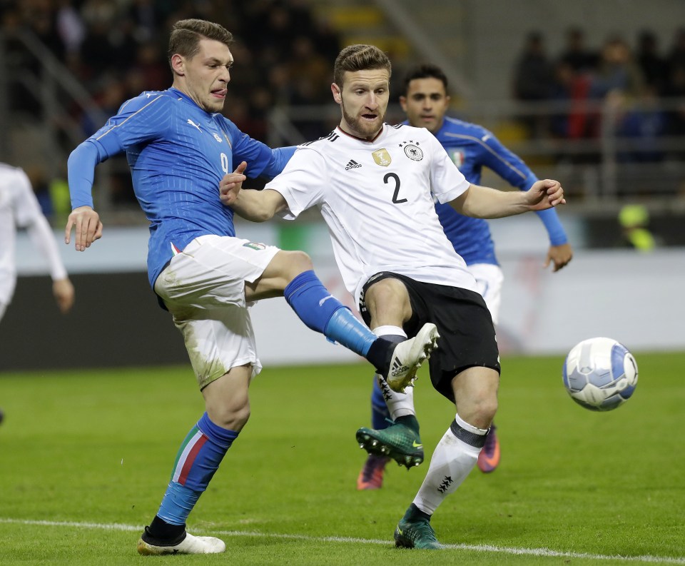 Shkodran Mustafi travelled with the Germany team during the international break