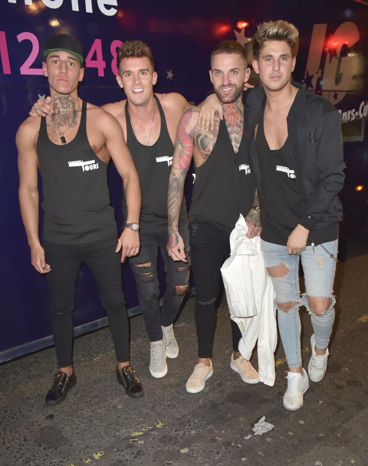 The cast of Geordie Shore - including Gaz Beadle, Aaron Chalmers and Marty McKenna were kicked out of a Newcastle nightclub on Saturday night