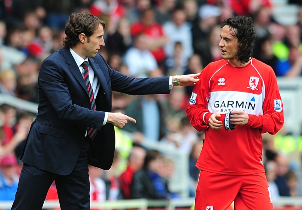 Later, Southgate became a manager at Middlesbrough, but was fired in 2009