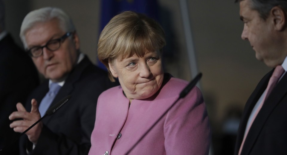  Even Angela Merkel is softening her entrenched views on free movement