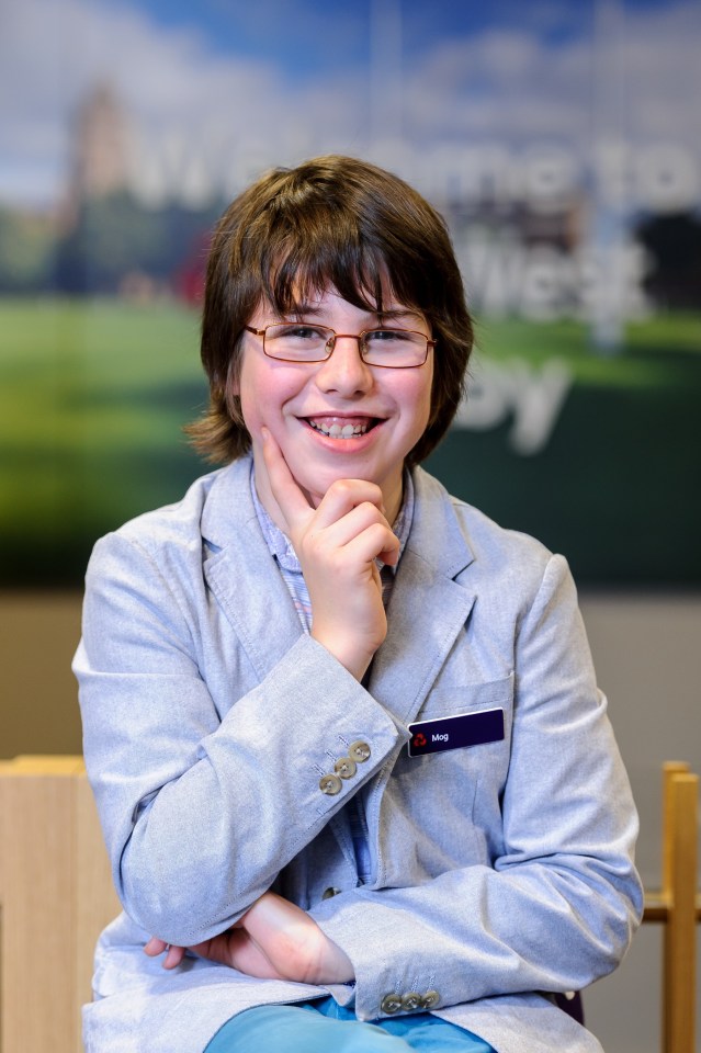 Child Genius' Mog Stinchcombe is about to become a Natwest adviser at just 13 years old - unlike most kids his age who don't have a clue about money